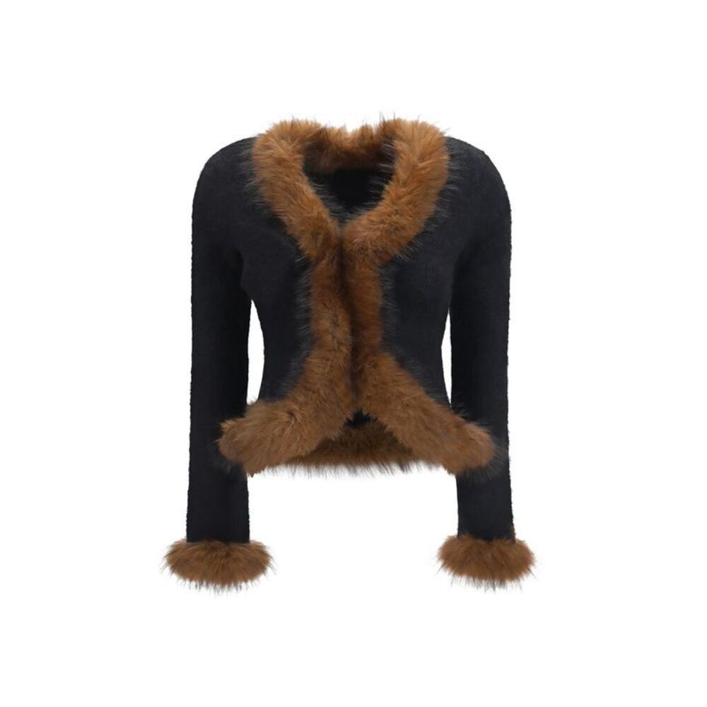 Self-Portrait Blue Cotton Women's Cardigan